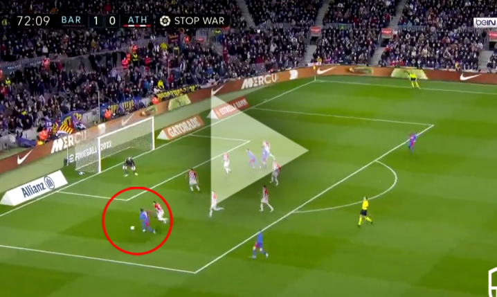 FENOMENALNY gol Dembele na 2-0 z Bilbao! [VIDEO]